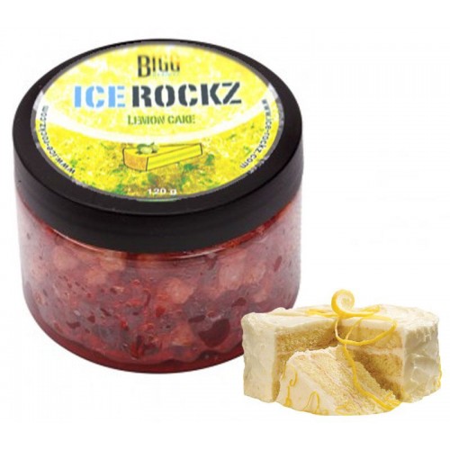 Aroma narghilea naturala Bigg Ice Rockz Lemon Cake cu aroma de prajitura cu lamaie